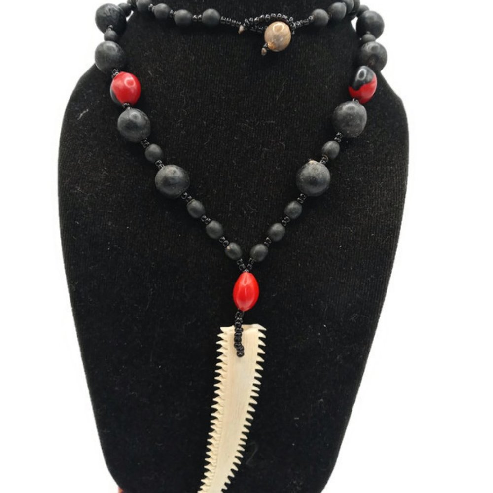 Unisex Handmade Amazonian Jungle Shaman Artisan Necklace